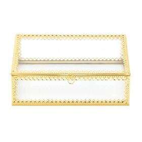 GOLD MOTIF JEWELRY BOX