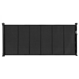 VEVOR Retractable Baby Gate, 34 inch Tall, Extends up to 71 inch Wide, Retractable Gate for Kids or Pets, Mesh Material (Default: Default)